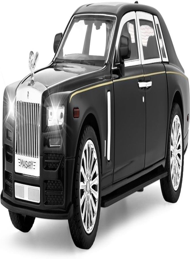 Sky Tech® Big Size Rolls Royce Phantom Model Car 1:24 Scale Exclusive Alloy Metal Car Pull Back Die-cast Toy with Openable Doors & Light Music Boys Toys for Kids (Phantom)【Colors as Per Stock】 - Image 1